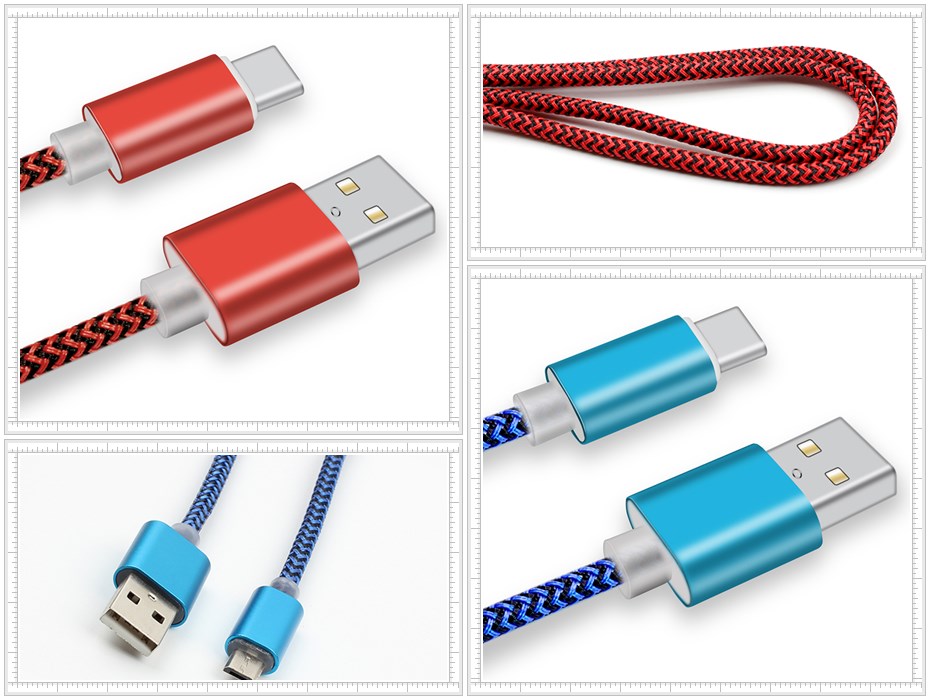 布藝編織數據線