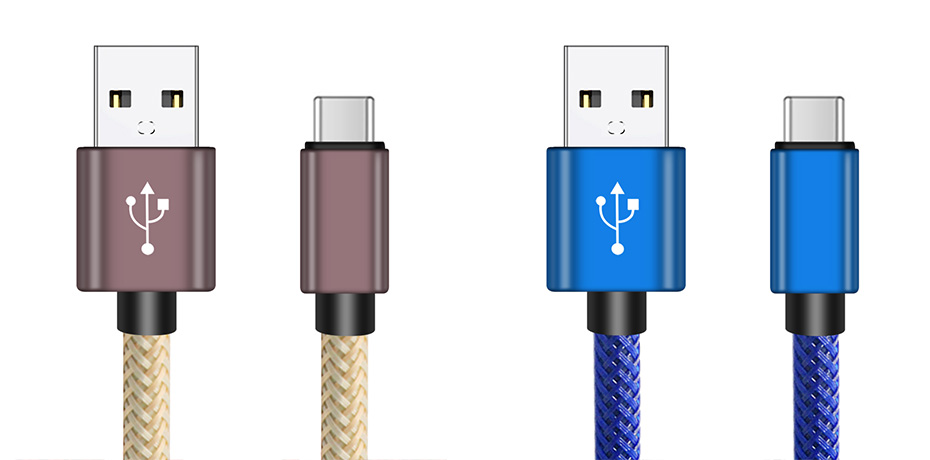 漁網絲編織數據線